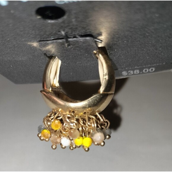 Cynthia Rowley Chunky Stretch Ring Hobo Indie Jewelry Teens School Yellow Gold 1 - Picture 4 of 12